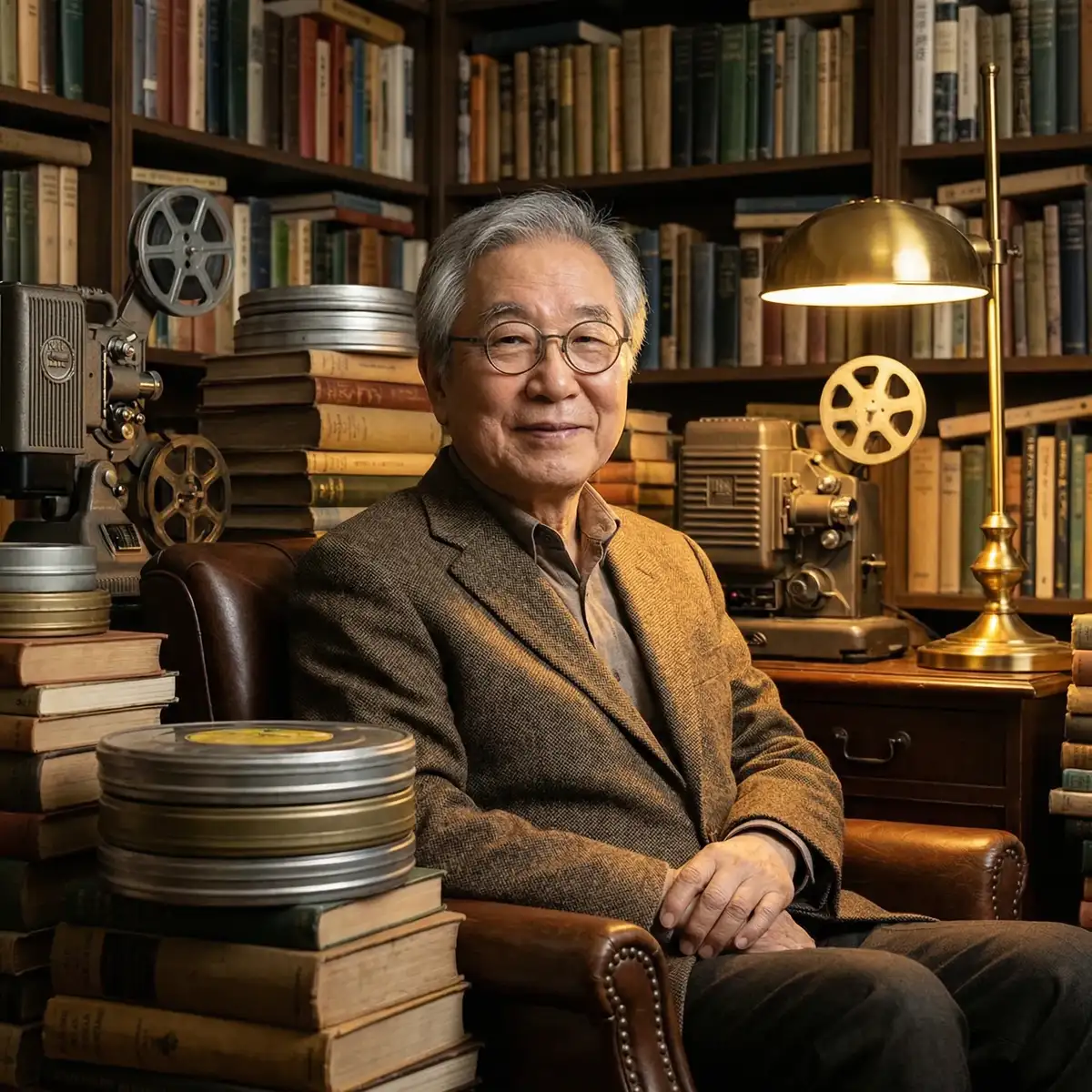 亚洲伦理片库馆长肖像 - 眼镜妹 研究学者